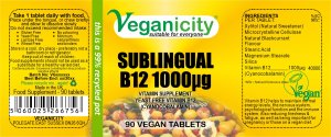 B12 1000µg Sublingual