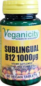 B12 1000µg Sublingual